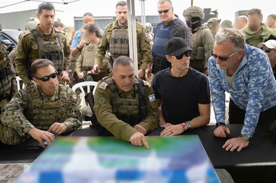 הרמטכ"ל עם ויטקוף ברצועת עזה