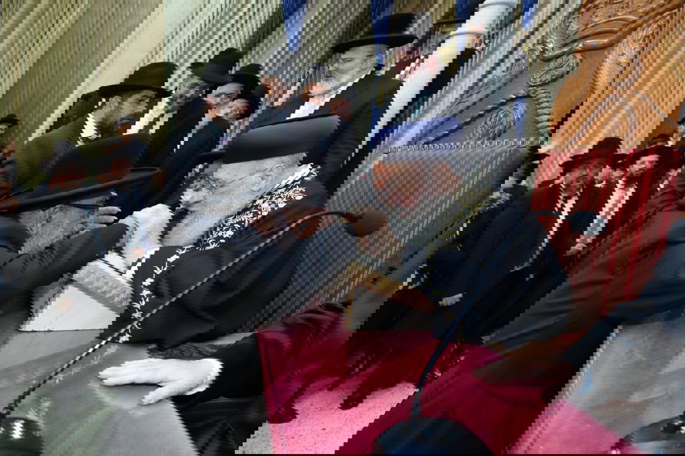 'הקבלת פני רבו' לראשל"צ הגר"י יוסף