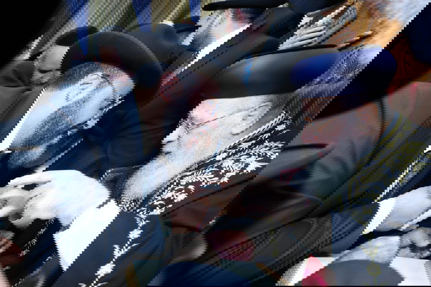 'הקבלת פני רבו' לראשל"צ הגר"י יוסף