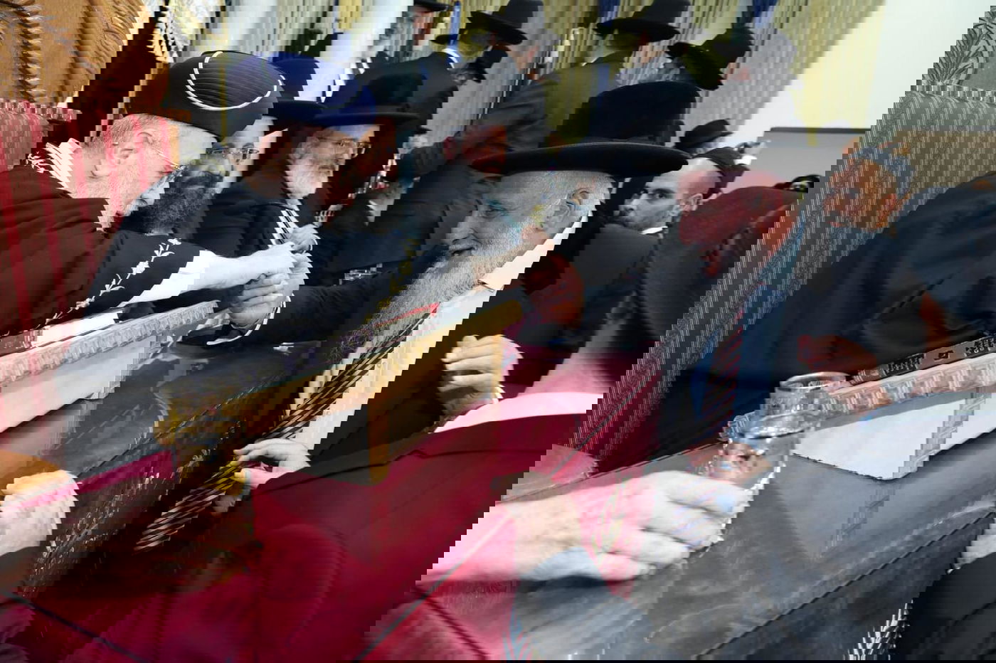 'הקבלת פני רבו' לראשל"צ הגר"י יוסף