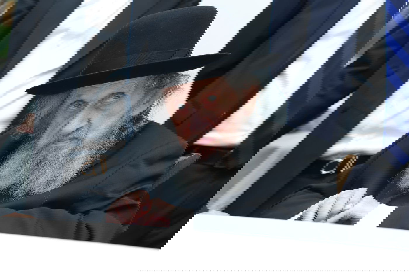 הגר"ד לנדו אצל הגר"מ גריינמן, סוכות תשפ"ו