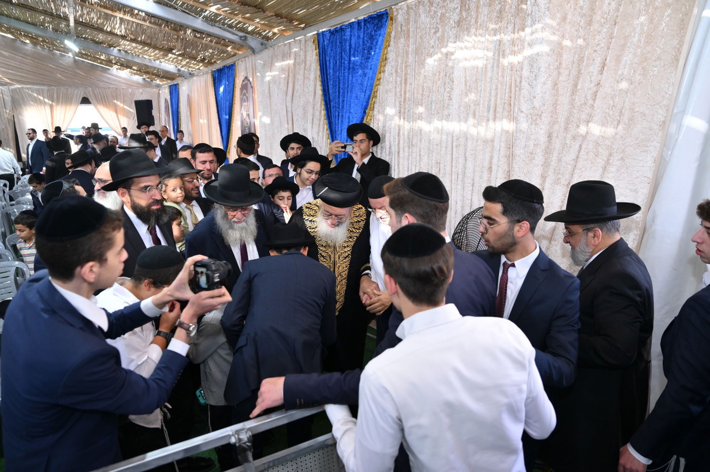 מעמד הקבלת פני הראש"ל הגרש"מ עמאר