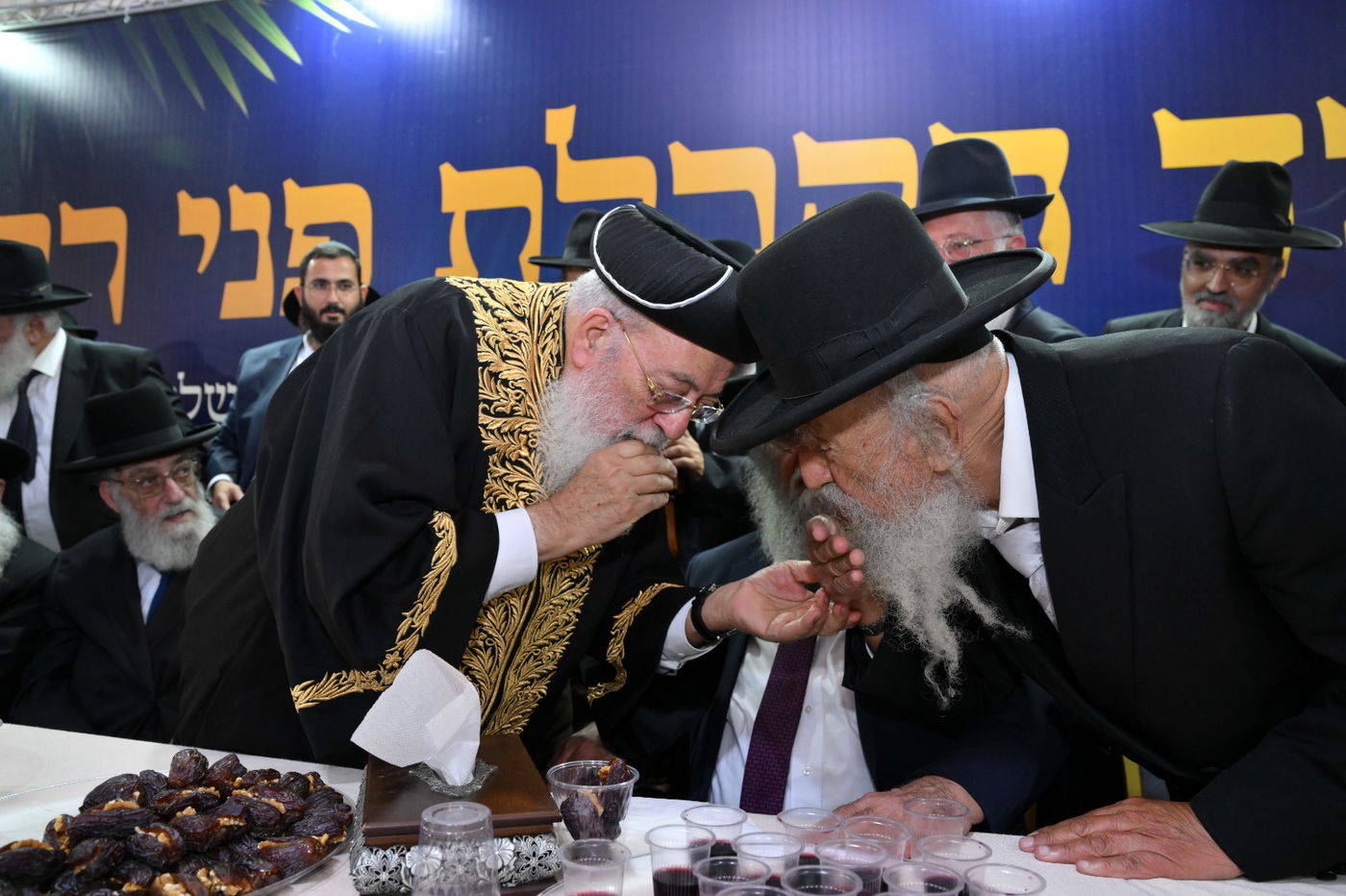 מעמד הקבלת פני הראש"ל הגרש"מ עמאר