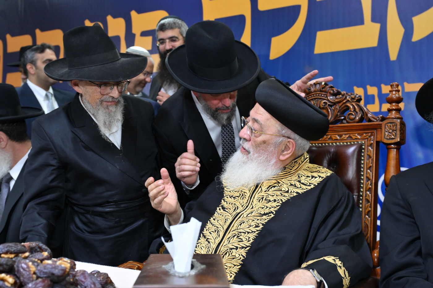 מעמד הקבלת פני הראש"ל הגרש"מ עמאר