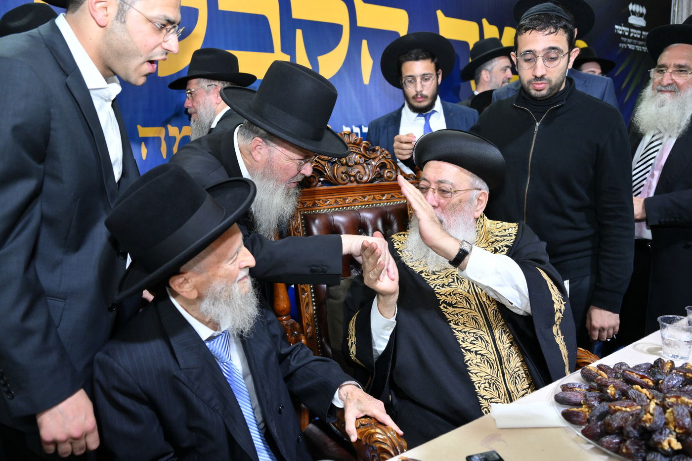 מעמד הקבלת פני הראש"ל הגרש"מ עמאר