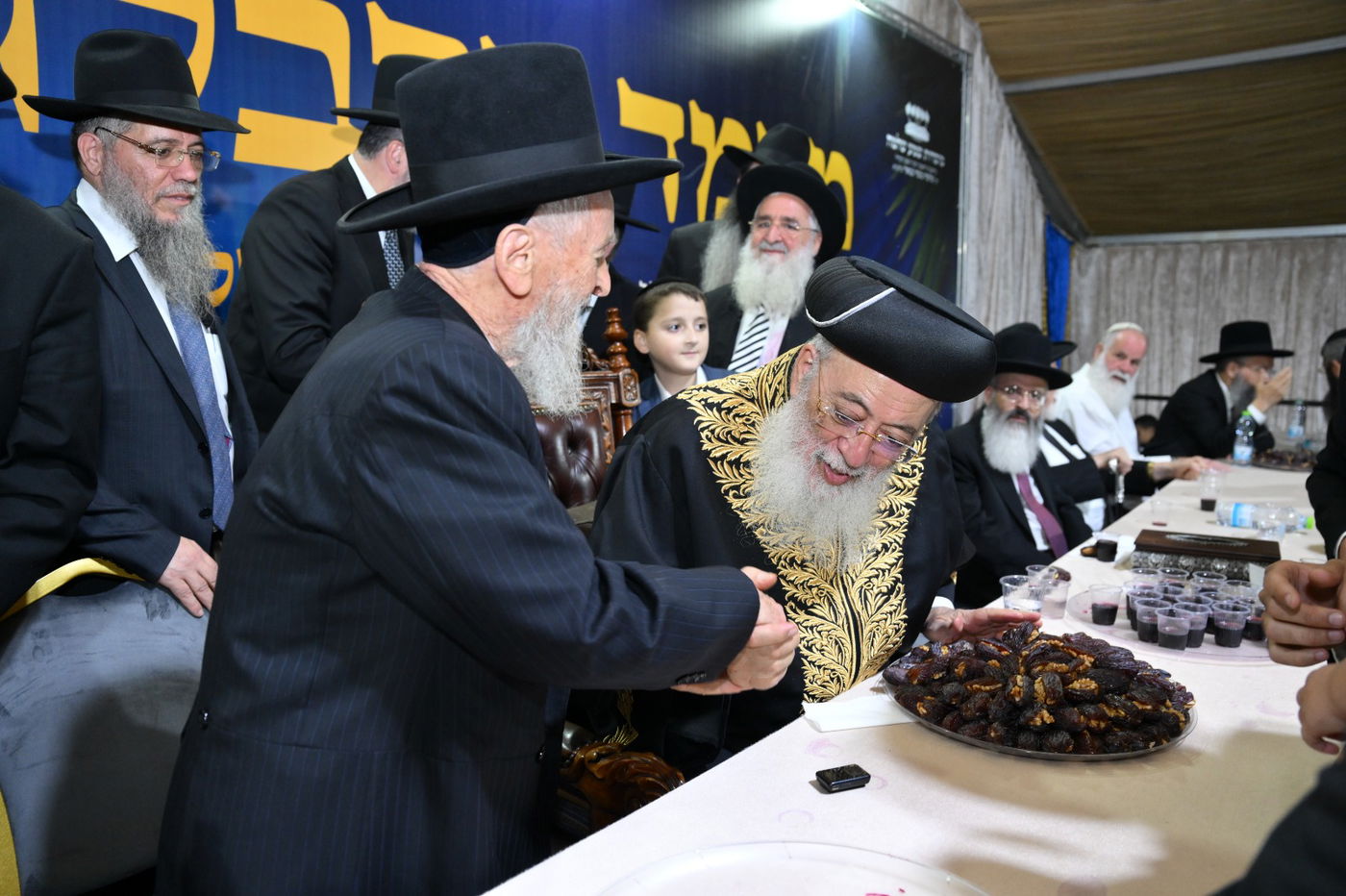 מעמד הקבלת פני הראש"ל הגרש"מ עמאר