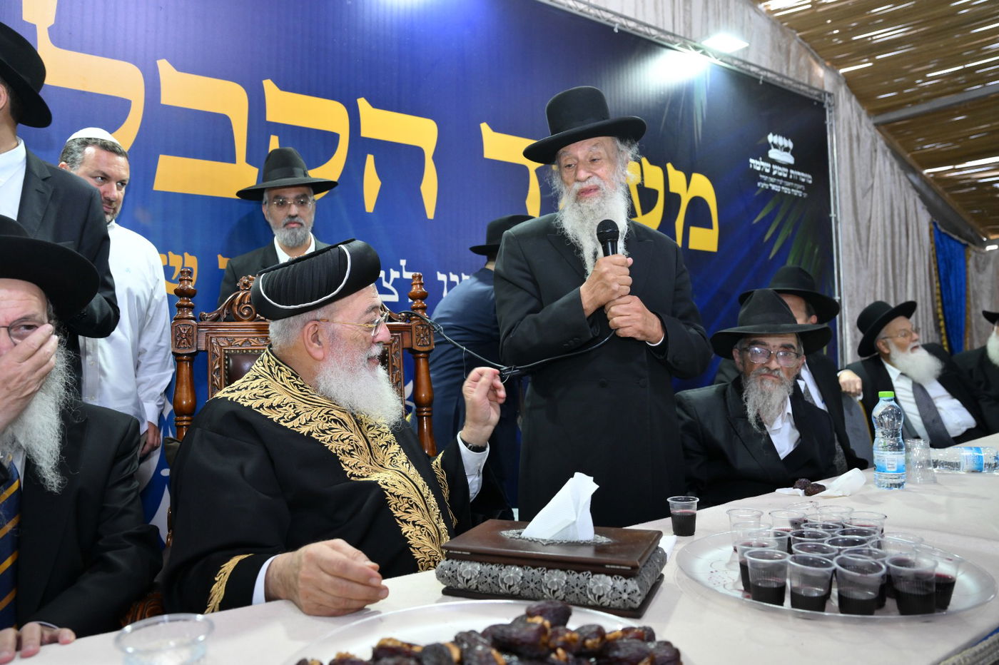 מעמד הקבלת פני הראש"ל הגרש"מ עמאר