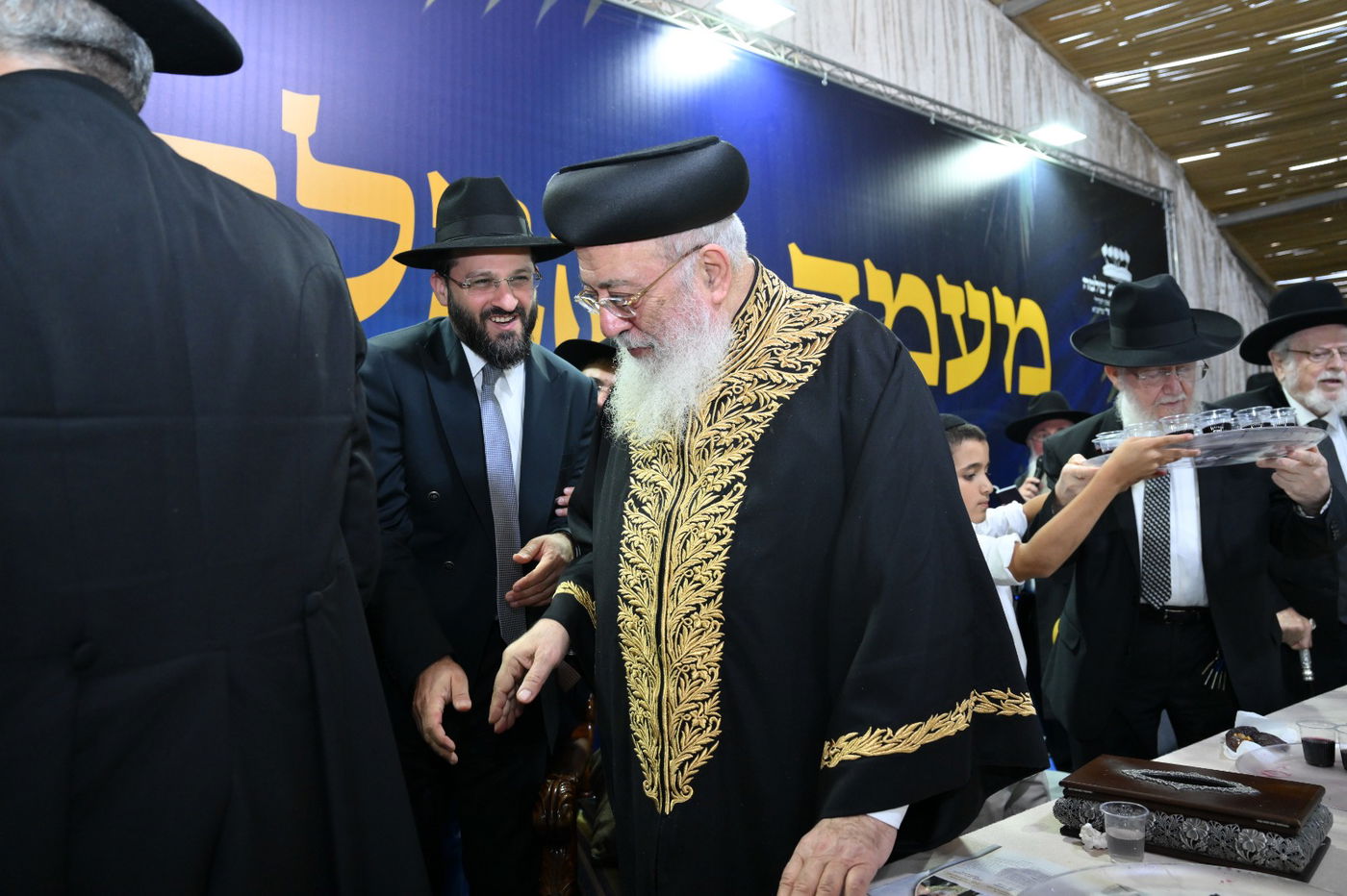 מעמד הקבלת פני הראש"ל הגרש"מ עמאר