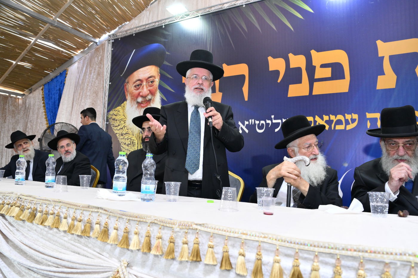 מעמד הקבלת פני הראש"ל הגרש"מ עמאר