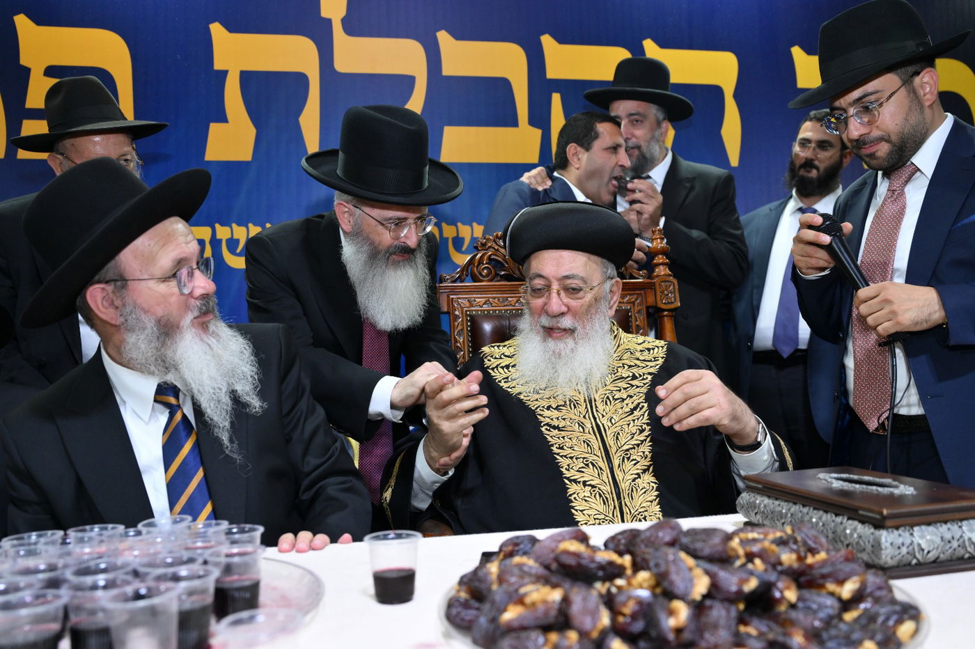 מעמד הקבלת פני הראש"ל הגרש"מ עמאר