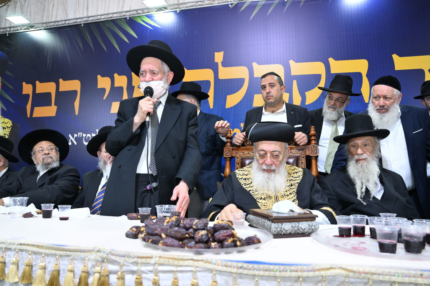 מעמד הקבלת פני הראש"ל הגרש"מ עמאר