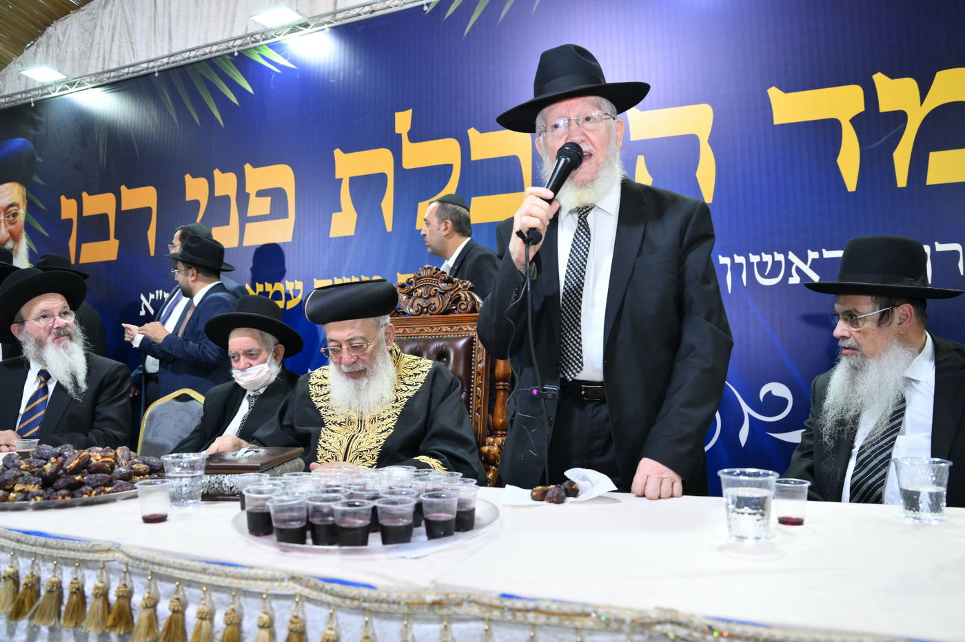 מעמד הקבלת פני הראש"ל הגרש"מ עמאר