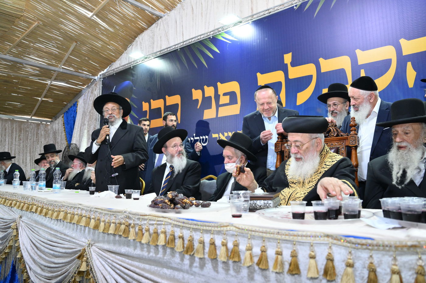 מעמד הקבלת פני הראש"ל הגרש"מ עמאר