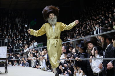 שמחת בית השואבה בראשות הגה"צ המשפיע רבי אלימלך בידרמן 