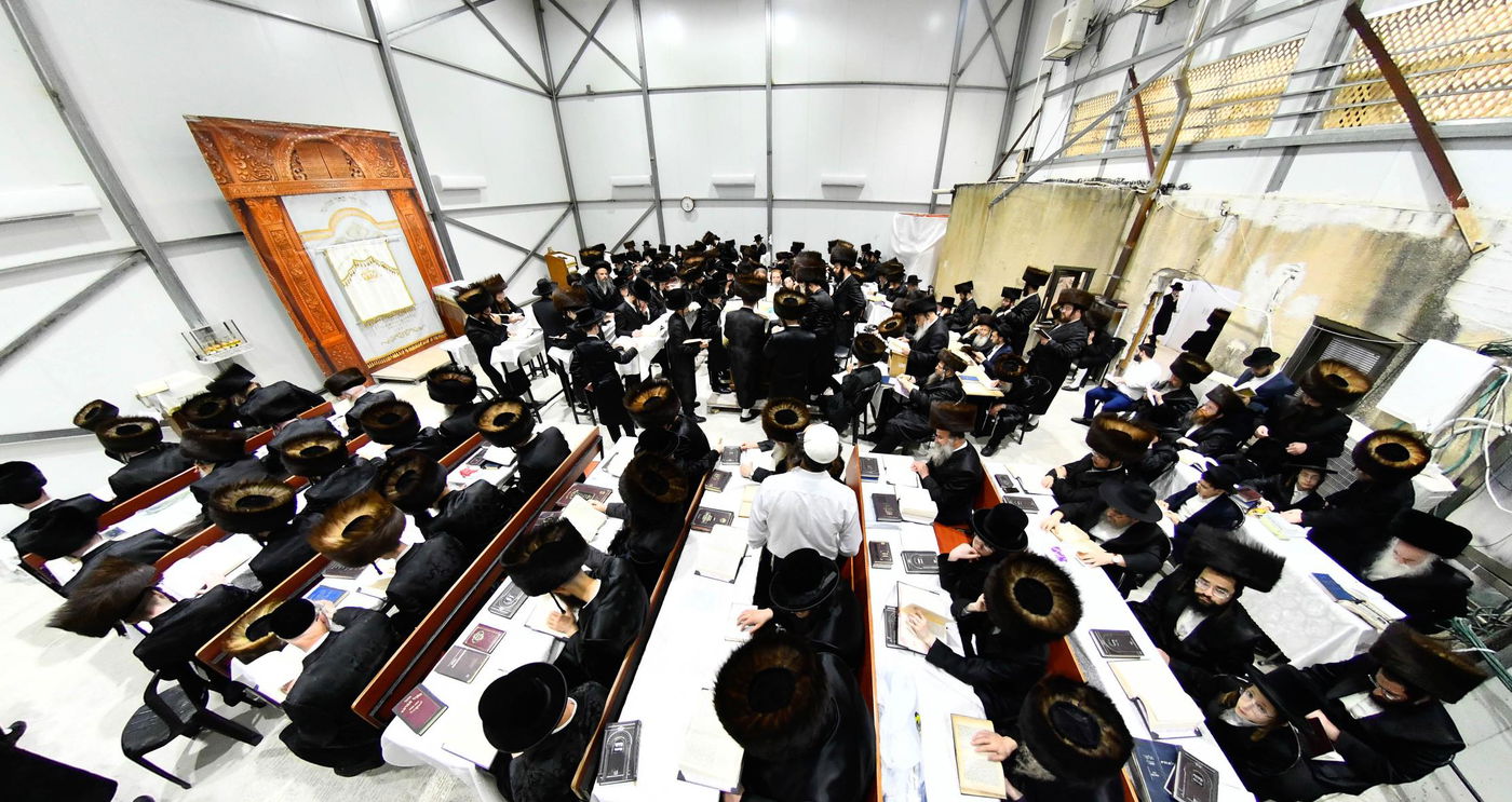 ליל הושענא רבה בחצה"ק זוטשקא