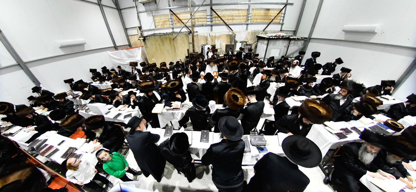 ליל הושענא רבה בחצה"ק זוטשקא