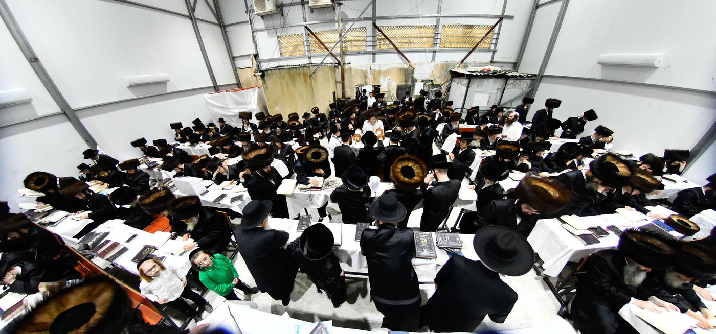 ליל הושענא רבה בחצה"ק זוטשקא