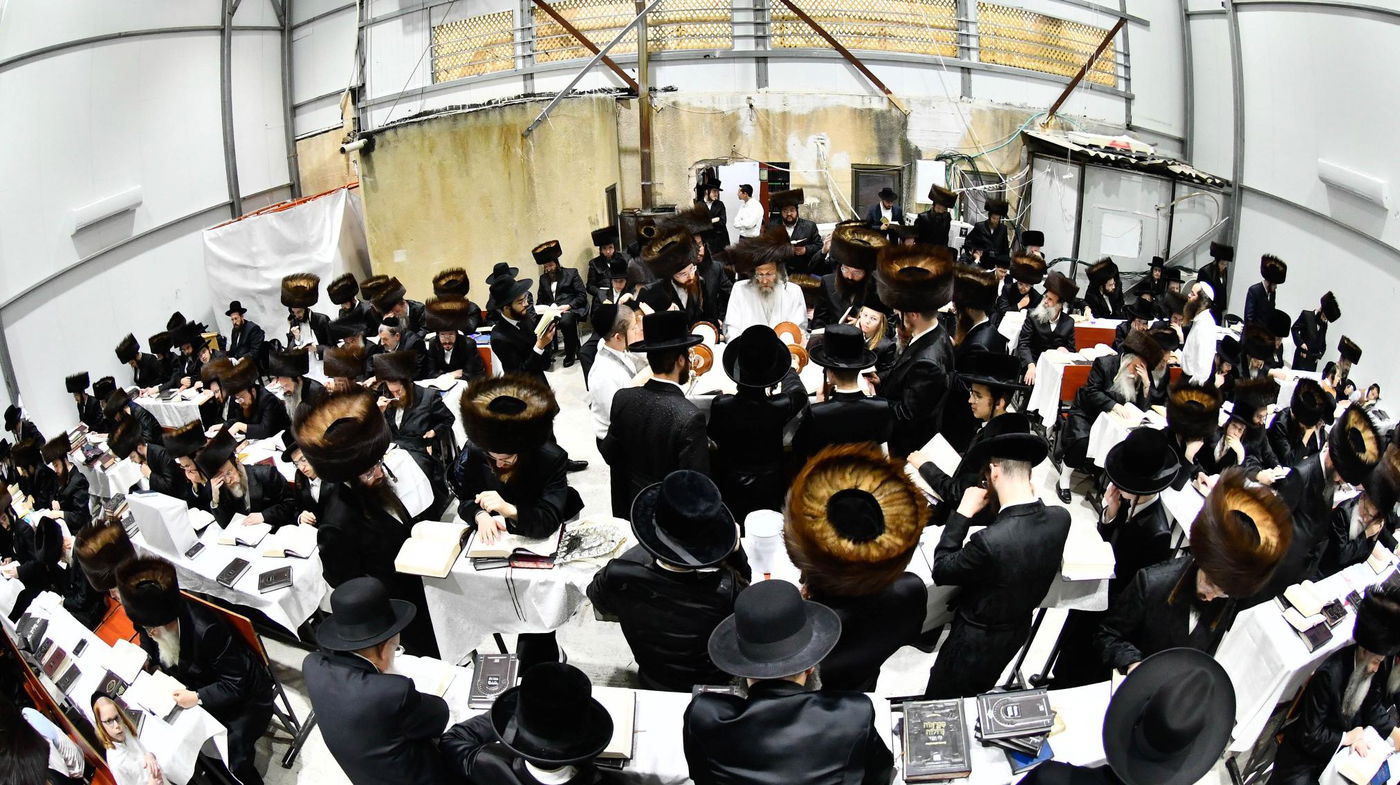 ליל הושענא רבה בחצה"ק זוטשקא