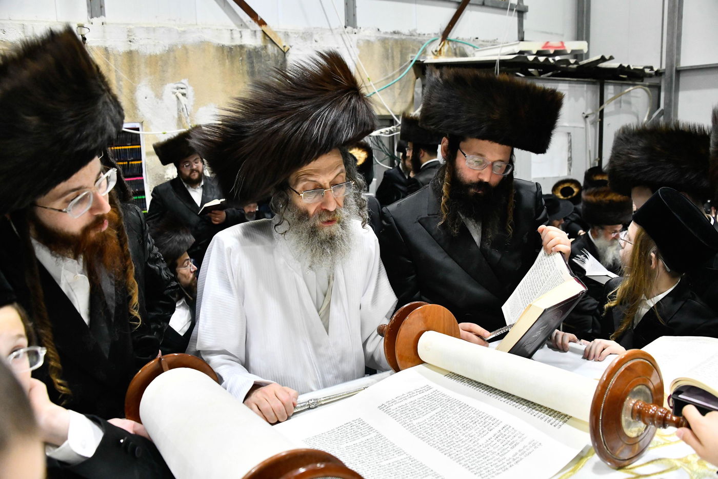 ליל הושענא רבה בחצה"ק זוטשקא