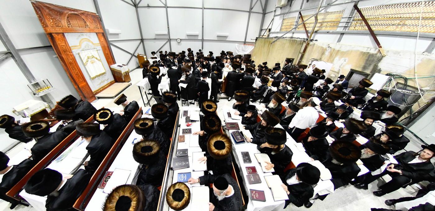 ליל הושענא רבה בחצה"ק זוטשקא