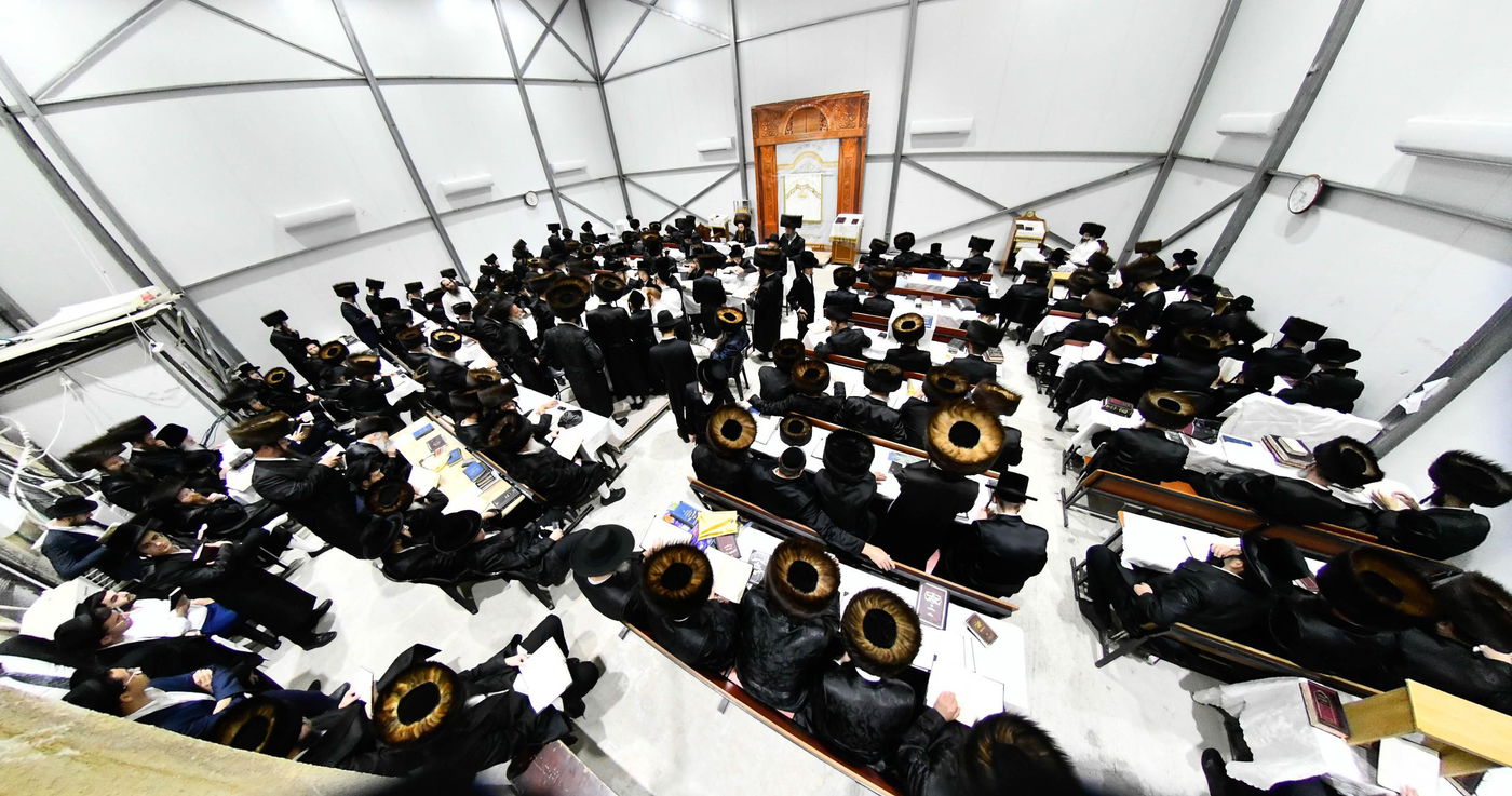 ליל הושענא רבה בחצה"ק זוטשקא