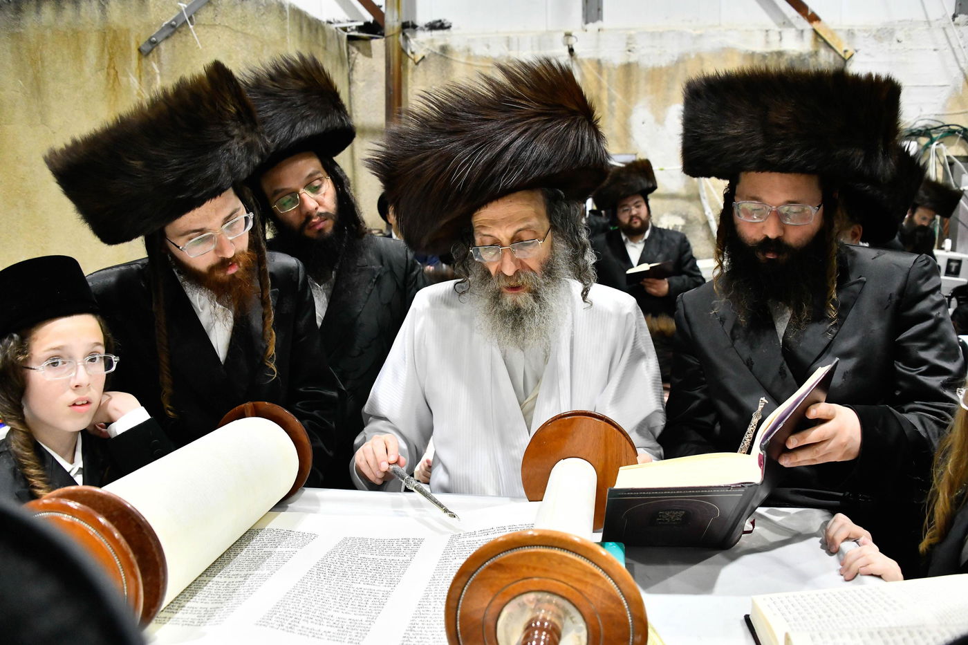 ליל הושענא רבה בחצה"ק זוטשקא