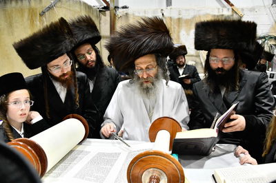 ליל הושענא רבה בחצה"ק זוטשקא