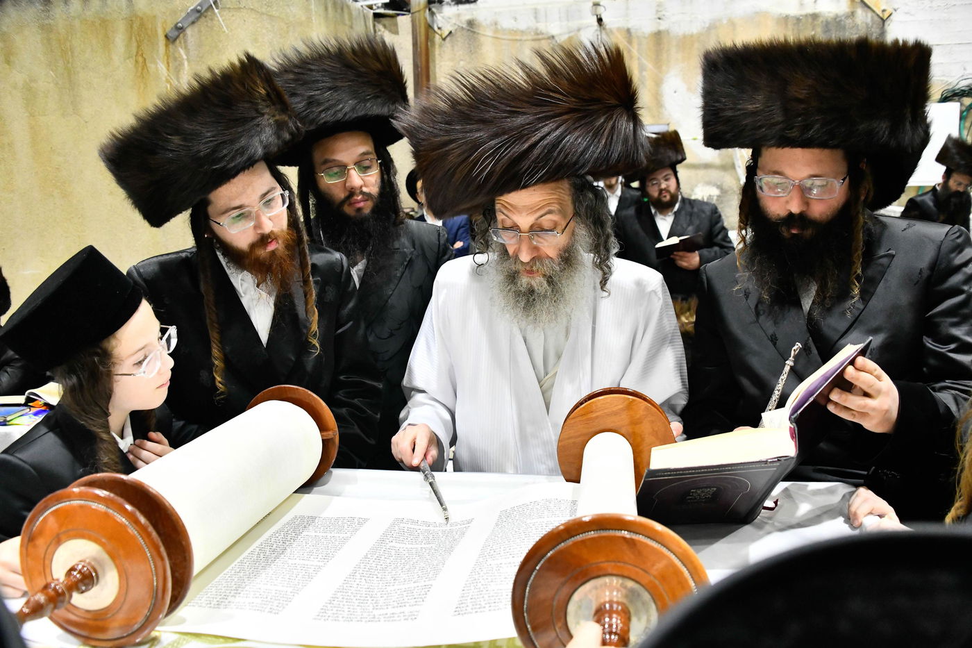 ליל הושענא רבה בחצה"ק זוטשקא