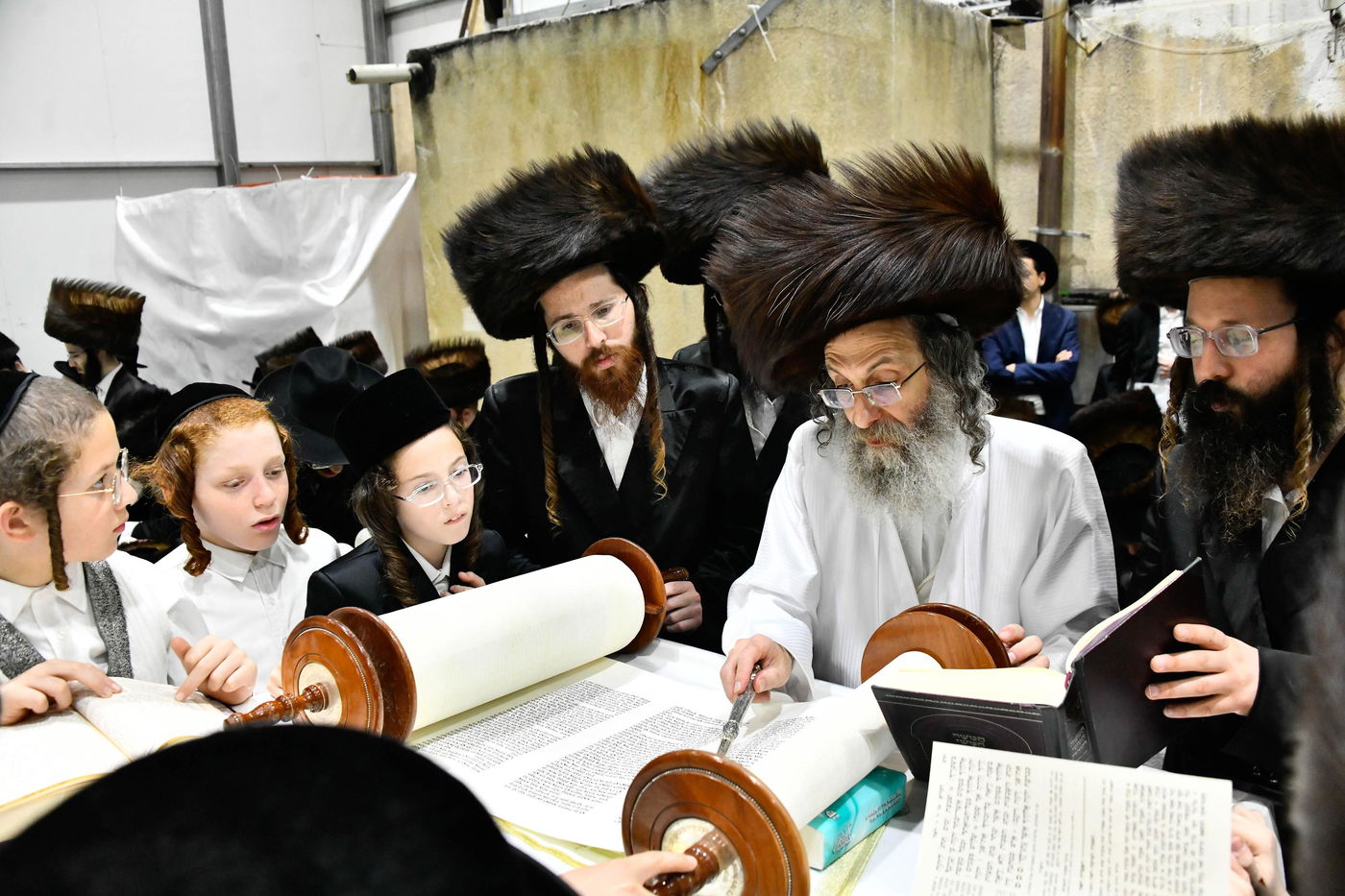 ליל הושענא רבה בחצה"ק זוטשקא