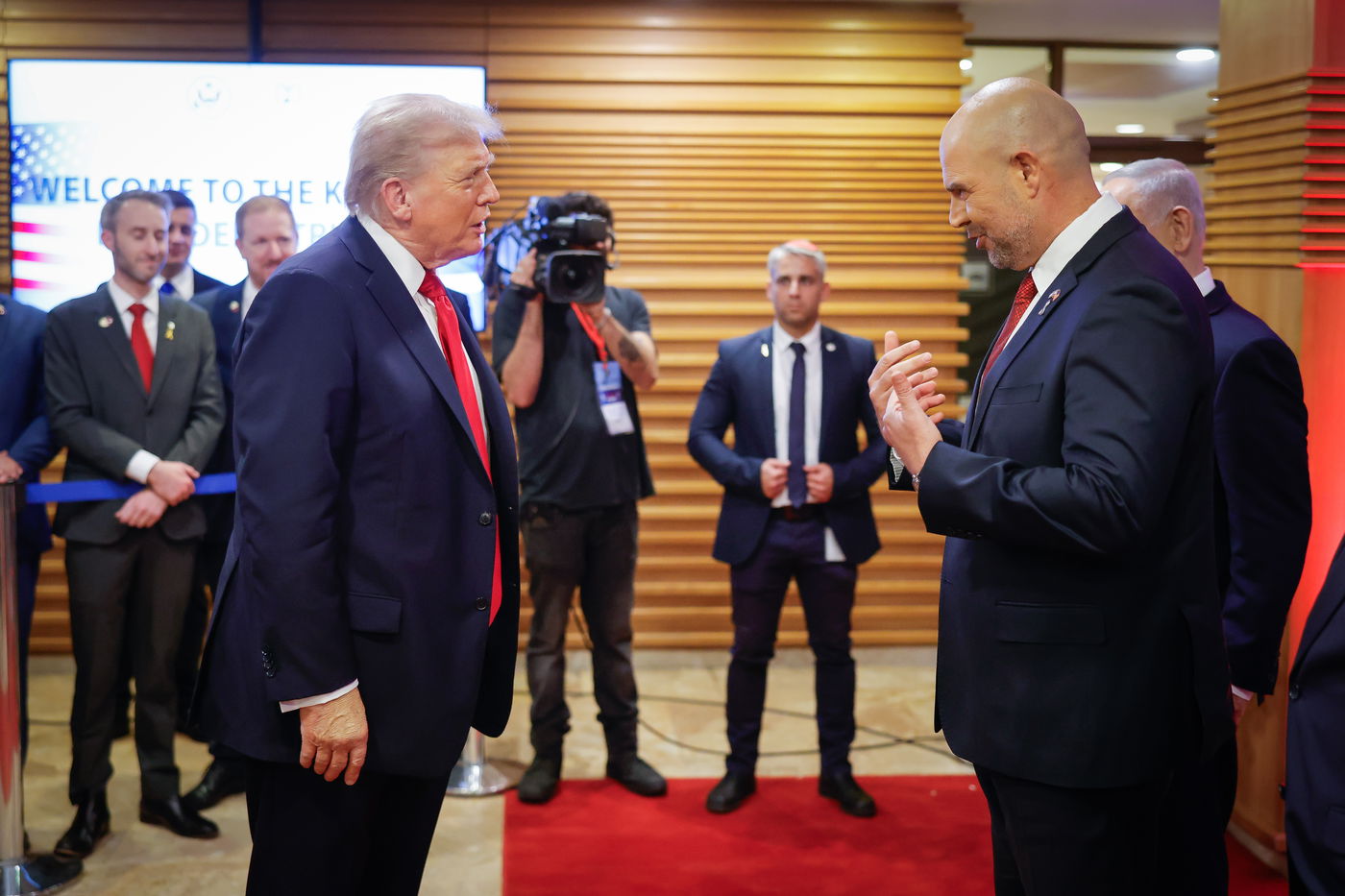 יום היסטורי: נשיא ארה"ב דונלד טראמפ בכנסת ישראל | גלריה חגיגית 