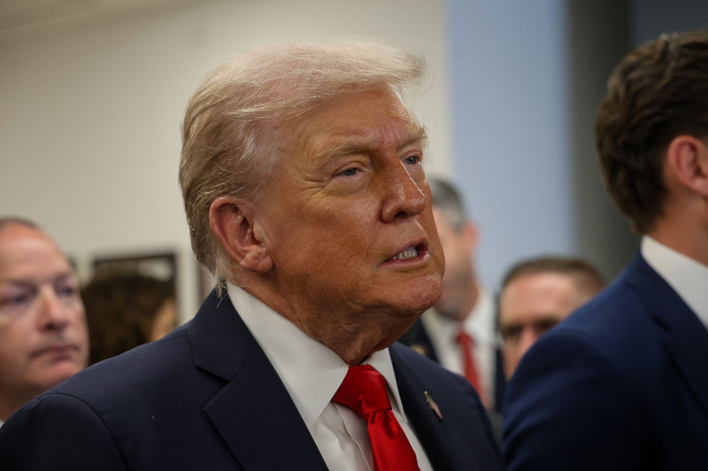 הנשיא דונלד טראמפ בישראל