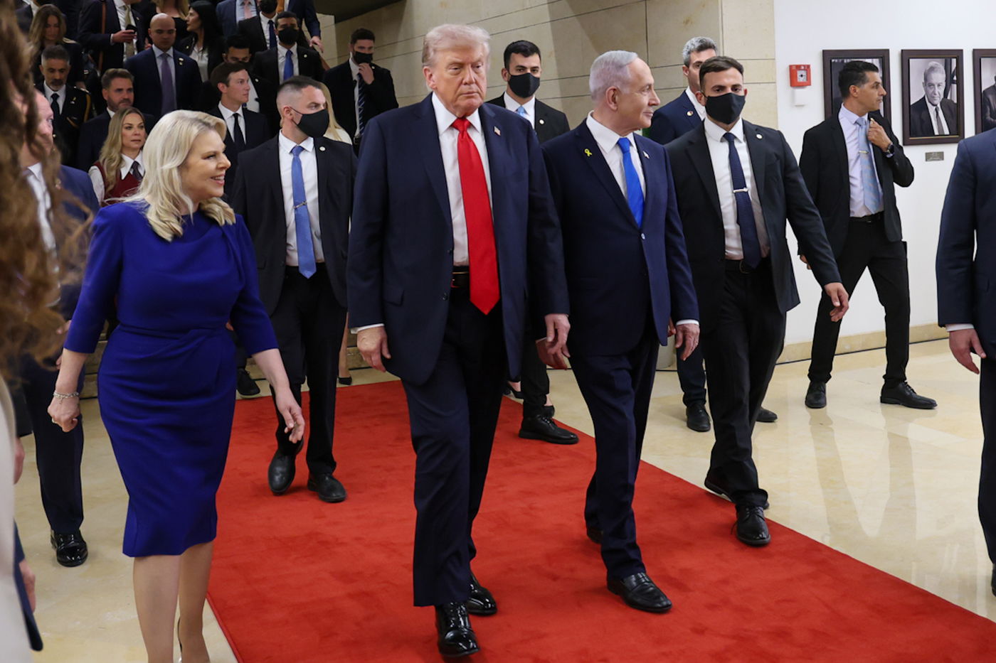 תושבי עוטף עזה הגישו מכתב לנשיא טראמפ בכנסת; זה מה שנכתב בו