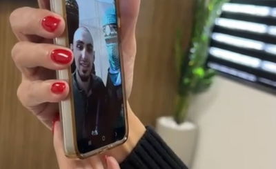 "כפרה עליך, אל תבכה" | תיעוד מטלטל מהשיחה המרגשת של רום ברסלבסקי 