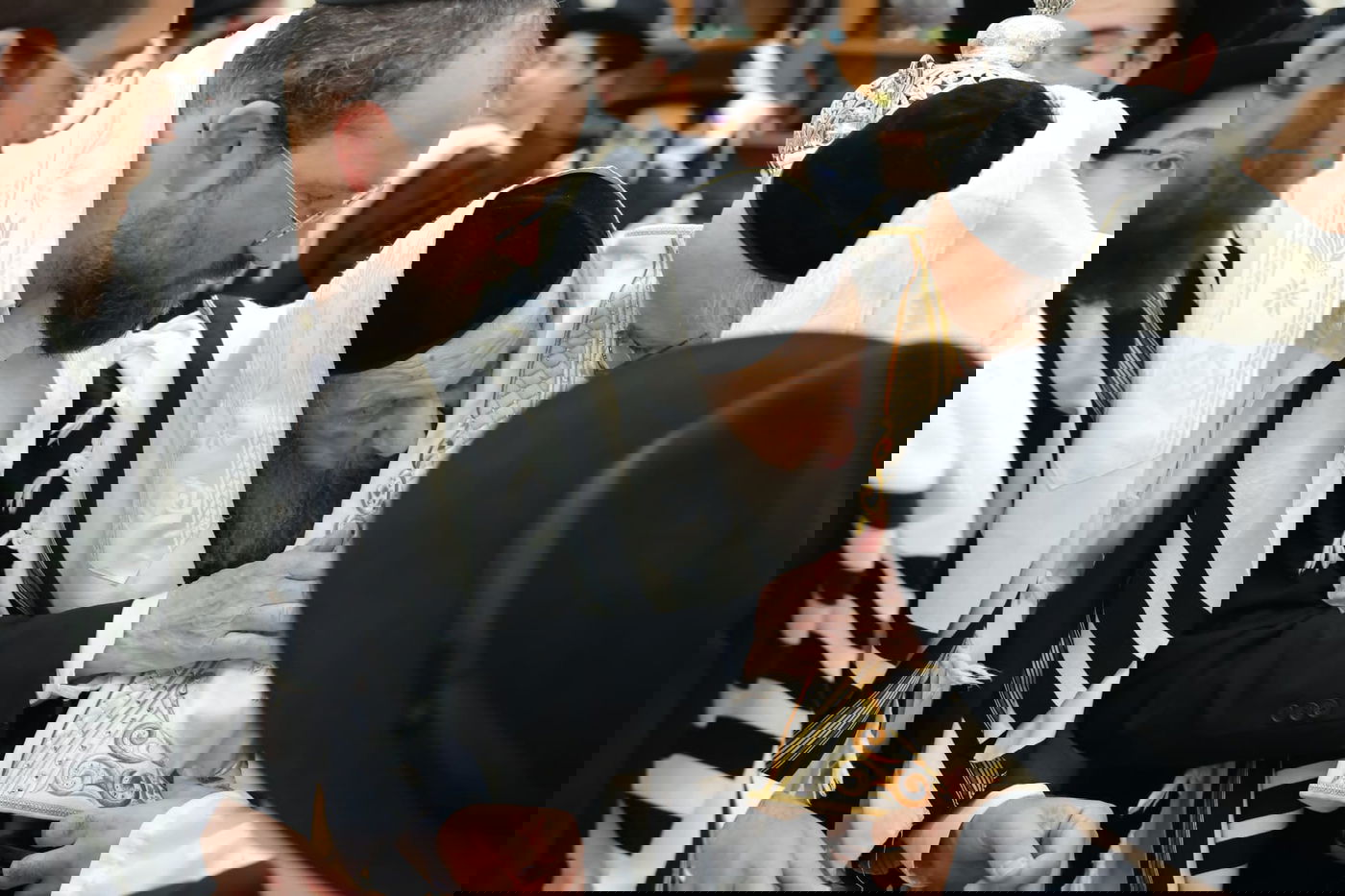 הושענא רבה אצל הגר"ד לנדו