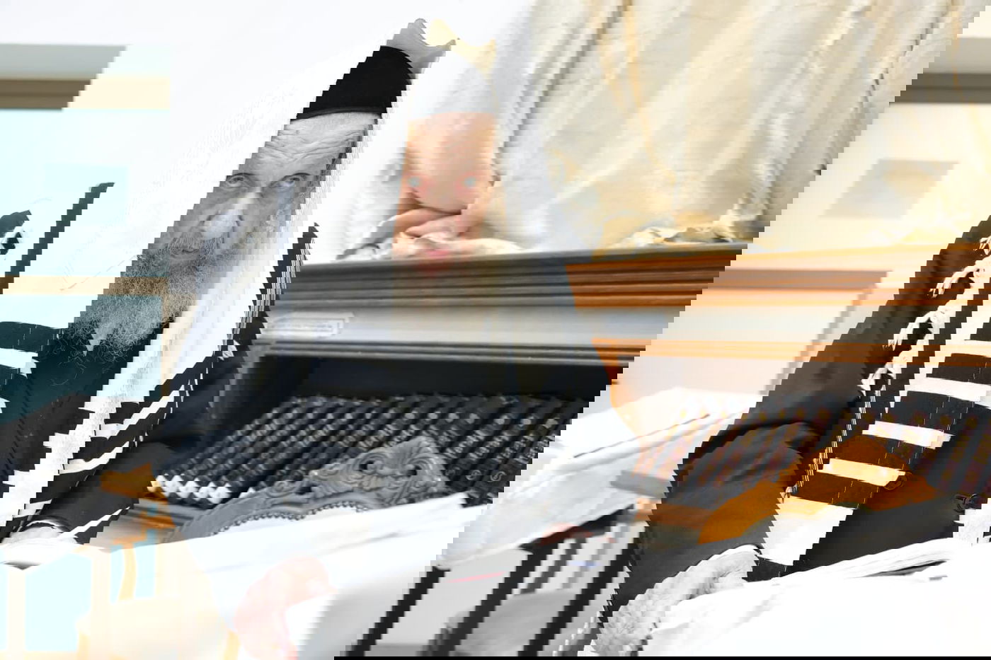 הושענא רבה אצל הגר"ד לנדו