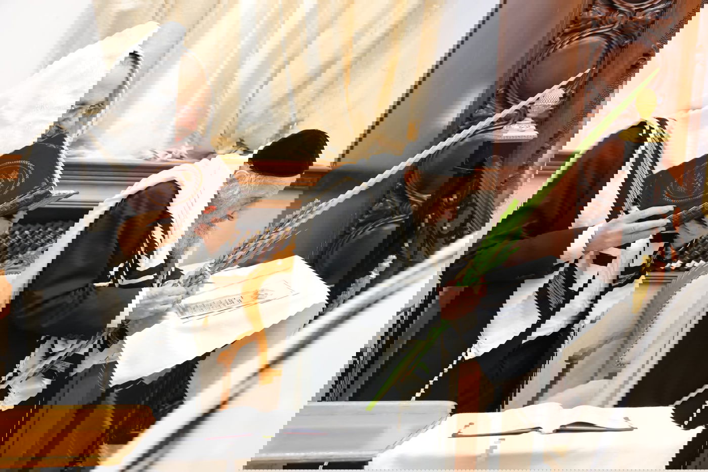 הושענא רבה אצל הגר"ד לנדו