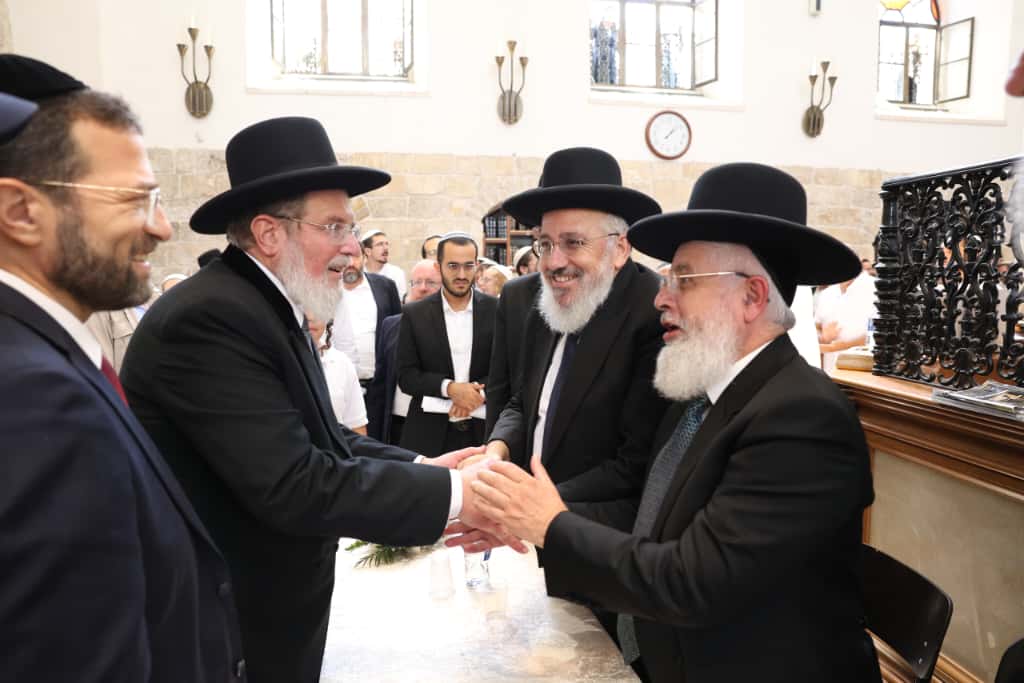 הקבלת פני רבו לרבני הציונות הדתית