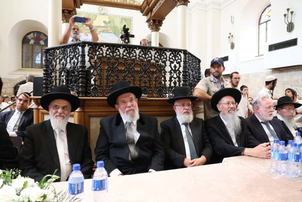 הקבלת פני רבו לרבני הציונות הדתית