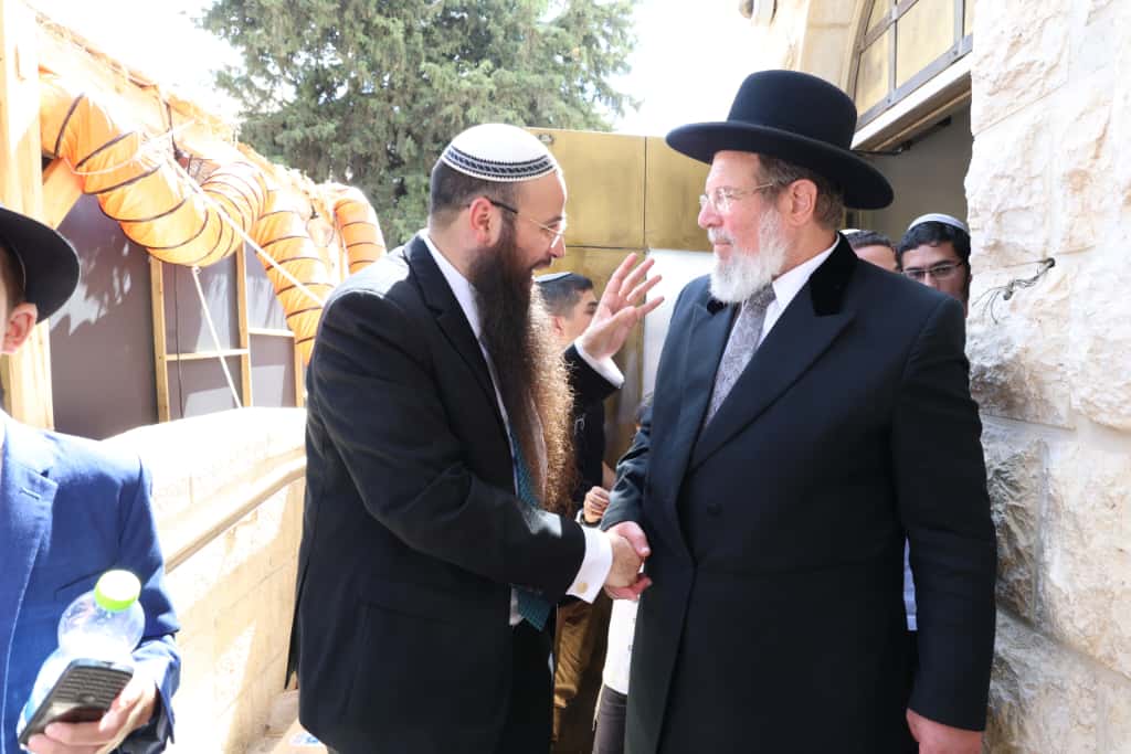 הקבלת פני רבו לרבני הציונות הדתית