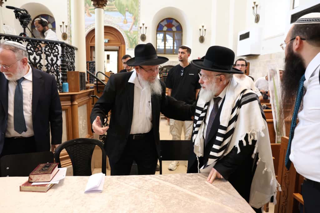 הקבלת פני רבו לרבני הציונות הדתית