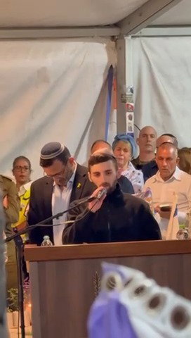 הספדו של מתן, על דניאל מפקדו