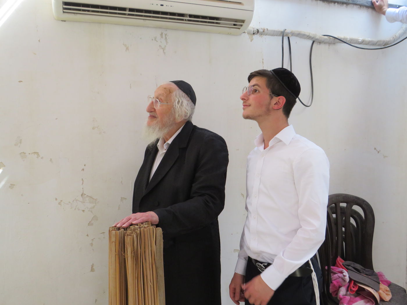 חג הסוכות אצל הגר"א לוי 