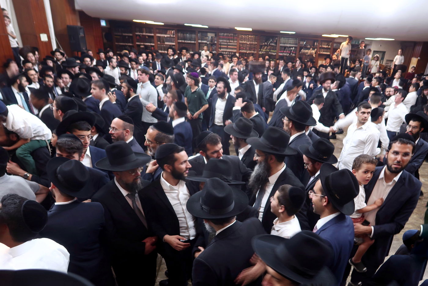 שמחת בית השואבה בישיבת פורת יוסף