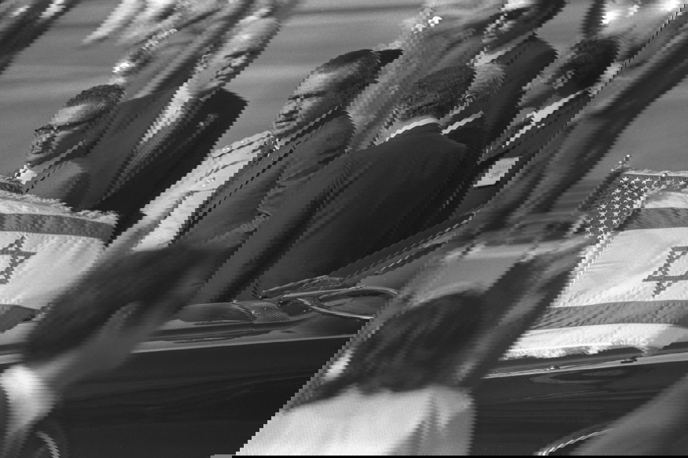 ניקסון בביקור נשיאותי ראשון בישראל, 1974