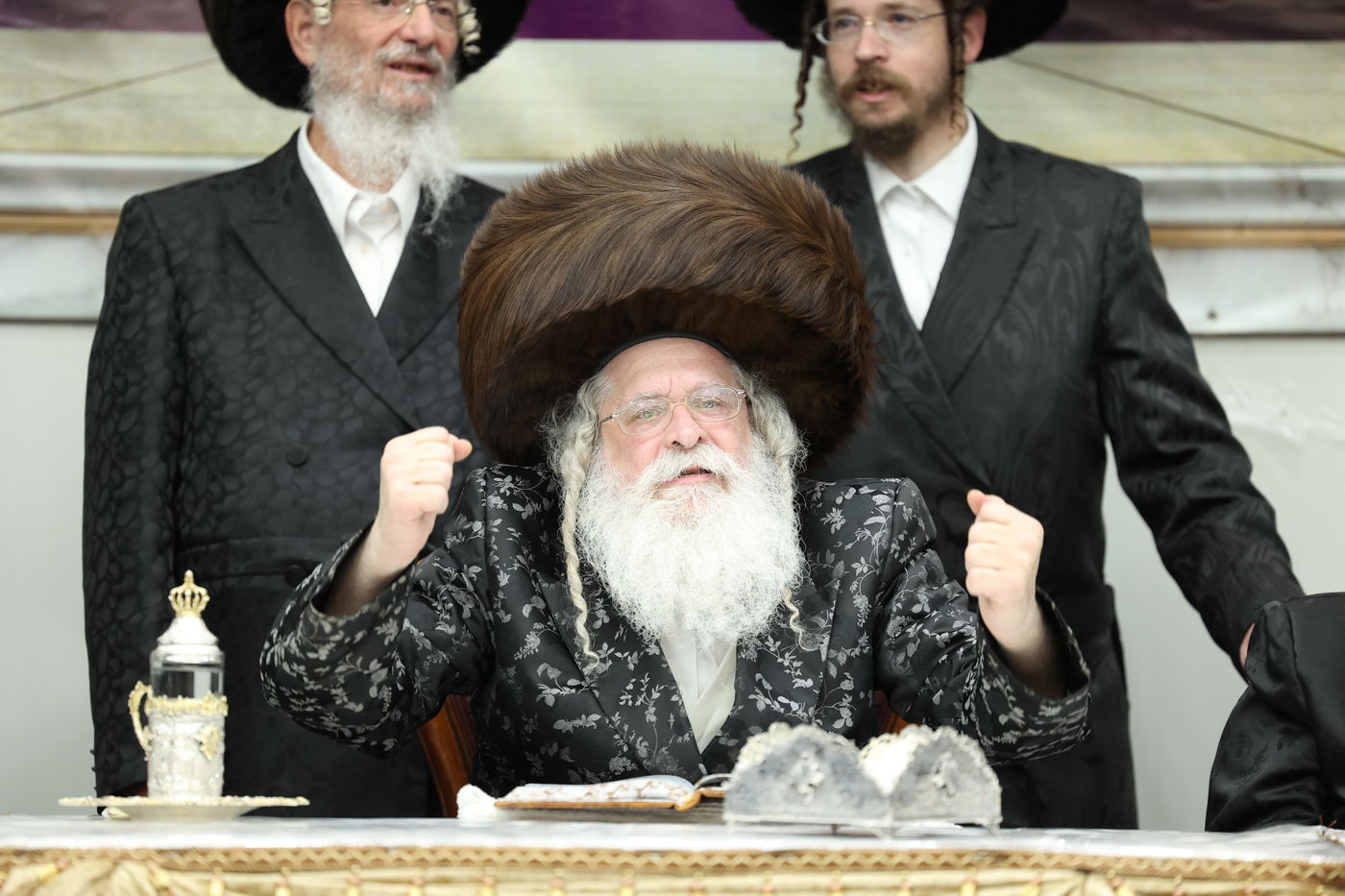 סווכת - הושענא רבה - שמחת תורה, בחצה"ק נדבורנה ירושלים