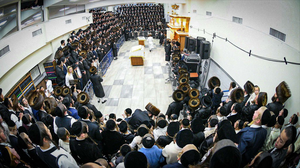 סווכת - הושענא רבה - שמחת תורה, בחצה"ק נדבורנה ירושלים