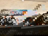 הרב חנניה צ'ולק הודה באופן אישי בשם החניכים לגדולי התורה ואנשי הציבור שטרחו ומצאו זמן במהלך ימי חול המועד העמוסים