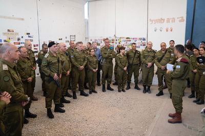 פורום מטכ"ל במחנה נחל עוז
