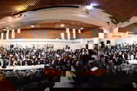 "רמות מתקדשת בתורה": 100 סיומי מסכתות היסטוריים ומעמד הקבלת פני גדולי התורה