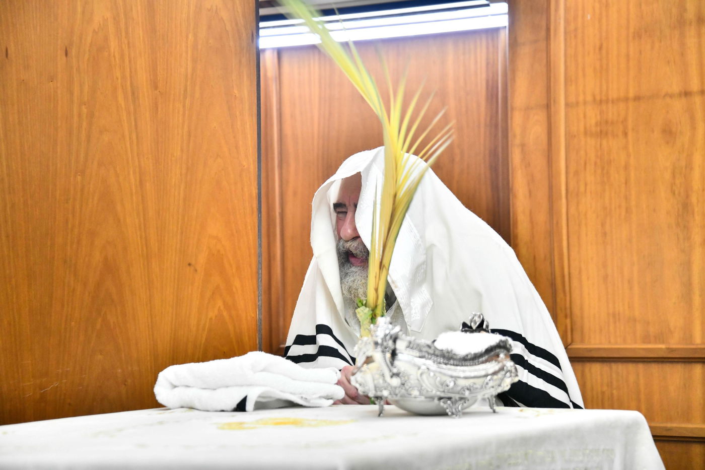 הושענא רבה בחצה"ק רחמסטריווקא